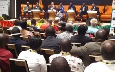 Pascal Rey y Dany La Noë participaron en el Simposio Minas Guinea en Conakry