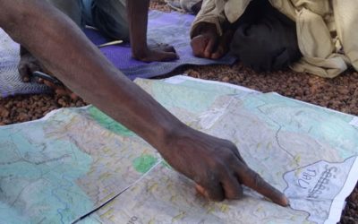 Cartographie des territoires villageois pour WCF – Guinée
