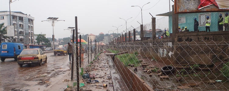 Cartografía de las carreteras de Conakry para Enabel – Guinea