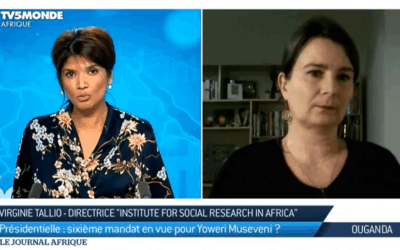 Intervención de Virginie, directora del IFSRA, en TV5 Monde
