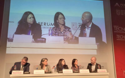 Guillén Calvo, Director Latin America and Caribbean of INSUCO, participated in a round table on mining and territorial development at the PERUMIN mining convention