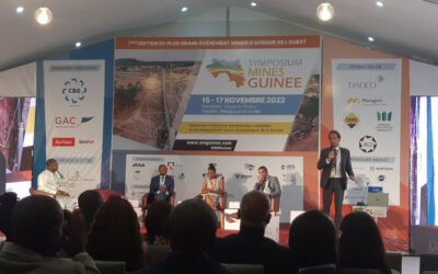 Participación de Pascal Rey, CEO del Grupo INSUCO, en el Simposio Minas de Guinea