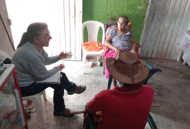 Accompanying the resettlement process of the community of El Hatillo – Colombia