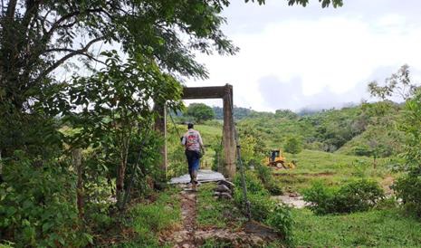 Construire le plan de relations pour le projet Andaki et Vilma, Caquetá, Colombie