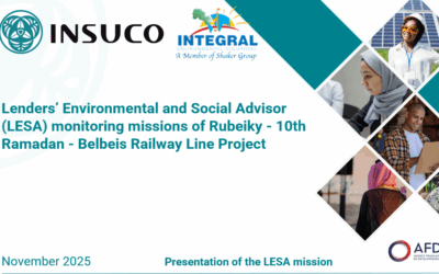 LESA Monitoring Environmental and Social(E&S) for Belbeis Railway Line Project – Egypt
