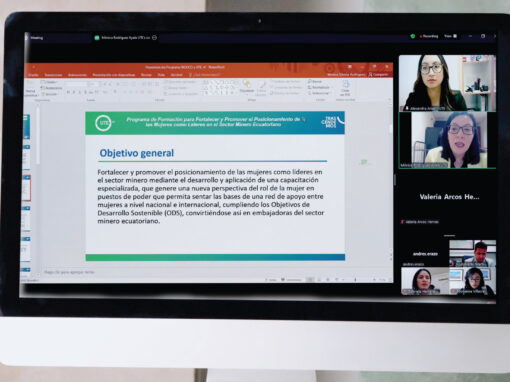 Formation des femmes leaders dans le secteur minier équatorien – Equateur
